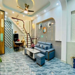 Bán nhà hẻm 3m 1 sẹc sát mặt tiền Phan Huy Ích, P.14, 4 x 10 giá 4.2