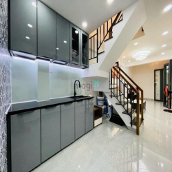 Bán Nhà mới đẹp , Hẻm Ba Gác, gần MT Phan Văn Trị P.11 BT 31m2, 4 tỷ25