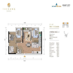 Căn hộ đẳng cấp nhất ĐN The Sang Residence105.5m²