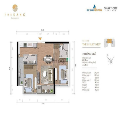 Căn hộ đẳng cấp nhất ĐN The Sang Residence105.5m²