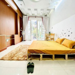 Studio Ban công Bình Thạnh ở được 5ng 5xe ạ
