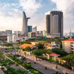 Cho thuê officetel Saigon Royal Quận 4, view đẹp giá 12 triệu, 43m2