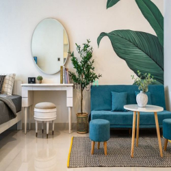 Cho thuê officetel Saigon Royal Quận 4, view đẹp giá 12 triệu, 43m2