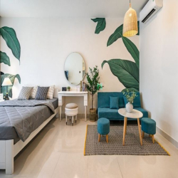 Cho thuê officetel Saigon Royal Quận 4, view đẹp giá 12 triệu, 43m2