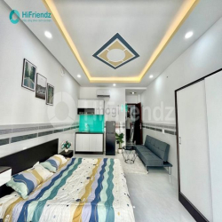 Cho thuê phòng ban công đầy đủ nội thất mới