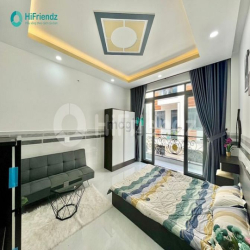 Cho thuê phòng ban công đầy đủ nội thất mới