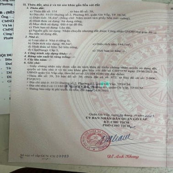 Bán nhà đẹp 3 lầu (4,6x14) 55/25 Đường số 2 P3 Gò Vấp - NGUYỄN KIỆM