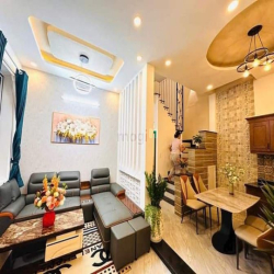 Bán nhà Hẻm 5m Quang Trung, P8, GV, 5.6 x 7.5m, 4 tầng, giá: 5.35 tỷ