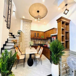 Bán nhà Hẻm 5m Quang Trung, P8, GV, 5.6 x 7.5m, 4 tầng, giá: 5.35 tỷ