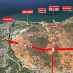 Bán 2000m2 đất biển Hoà Phú Bình Thuận mặt tiền đường 250k/m2