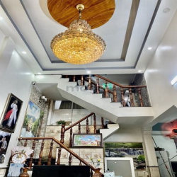 Bán Nhà Ngộp Bank Bán Nhà (120m2) 4Tầng - 3 Mặt Tiền - HXH Thông.