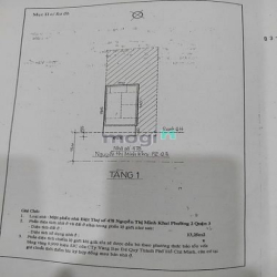 Bán Gấp Nhà 478 Nguyễn Thị Minh Khai, Quận 3. DT 9x20m, C4. Giá 106 ty