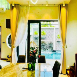 Bán nhà biệt thự nghĩ Dưỡng hồ bơi rộng 300m2 Đặng Thúc Vịnh Hóc Môn