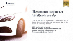 PARKING LOT - chỗ đậu xe định danh cao cấp trung tâm Quận 3