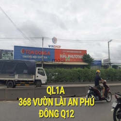 Chdv 18 phòng 368m2 cắt bank gấp vườn lài an phú đông tphcm