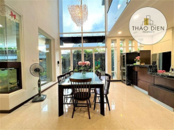 Biệt thự Sân Vườn_hầm 2 lầu 5 phòng đẹp hiện đại 500m2 gần KDC Hà Đô