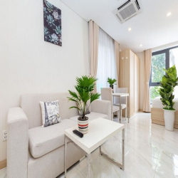 Căn hộ full nội thất cửa sổ lớn mặt tiền Thạch Thị Thanh quận 1