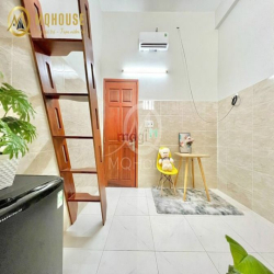 Căn hộ Duplex Giáp Quận 10 Gác cao ~M6 Gần vòng xoay Lê Đại Hành
