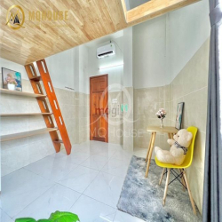 Căn hộ Duplex Giáp Quận 10 Gác cao ~M6 Gần vòng xoay Lê Đại Hành