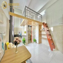 Căn hộ Duplex Giáp Quận 10 Gác cao ~M6 Gần vòng xoay Lê Đại Hành