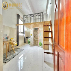 Căn hộ Duplex Giáp Quận 10 Gác cao ~M6 Gần vòng xoay Lê Đại Hành