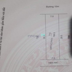 Cần tiền đi Mỹ, bán đất chính chủ  Ấp Trường An, xã Trường Tây, Thị xã