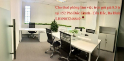 Cho thuê văn phòng trọn gói Phố Cổ, Đường Cửa Bắc, giá 7tr phòng 4-5 n