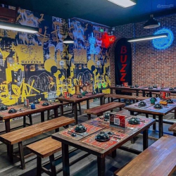 Cho thuê điều hành quán ăn mô hình Beer Garden mặt tiền Trần Não