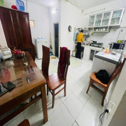 Bán nhà tặng xưởng may - hẻm 6m thông lê văn khương - 128m2, ngang 5m