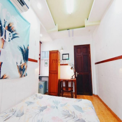 Phòng studio cửa sổ cao cấp full nội thất P14 Gò Vấp