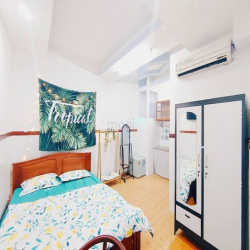 Phòng studio cửa sổ cao cấp full nội thất P14 Gò Vấp