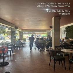 Bán nhà 2MT Điện Biên Phủ Phường 15 Quận Bình Thạnh, DT 5,5 x 25m