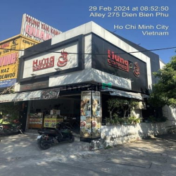 Bán nhà 2MT Điện Biên Phủ Phường 15 Quận Bình Thạnh, DT 5,5 x 25m