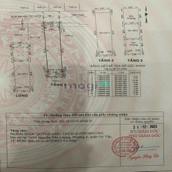 Bán nhà mới đẹp hẻm xe tải 17/70 Nguyễn Văn Lượng, P 17, Gò Vấp Lotter