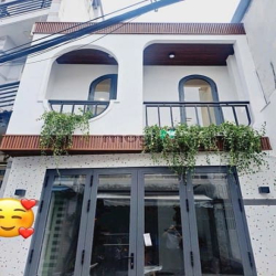 Nhà đẹp 2 Tầng sát chợ Lê Văn Quới, nội thất cao cấp, SHR, Giá 3,495tỷ