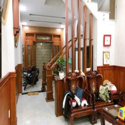 - Diện tích : 4m x 20m vuông - Kết cấu : 1 trệt 3 lầu - Nhà đẹp, nội t