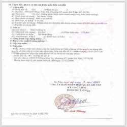 Bán nhà rộng đẹp sau mặt tiền (6,6x17) 590/2/57 PHAN VĂN TRỊ p7 Gò Vấp