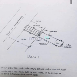 Bán nhà (4x25) mặt tiền đường hiệp thành 44, q12. (cách 20m ra nguyễn